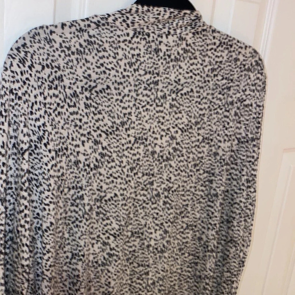 H&M Comfy animal Print long open Cardigan  Sz L - Picture 6 of 15